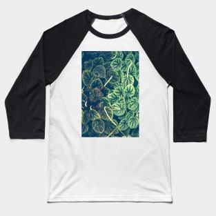 Little Green Leaves Baseball T-Shirt